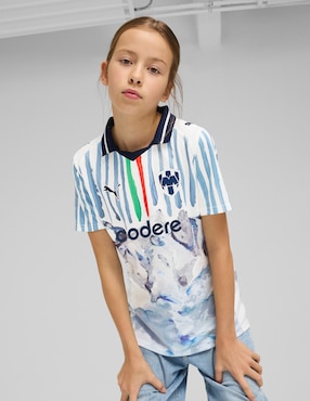 Jersey de  Club de Fútbol Monterrey local manga corta Puma unisex