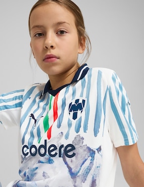 Jersey de  Club de Fútbol Monterrey local manga corta Puma unisex
