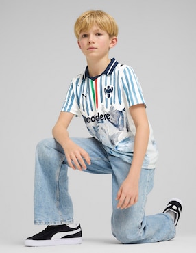 Jersey de  Club de Fútbol Monterrey local manga corta Puma unisex