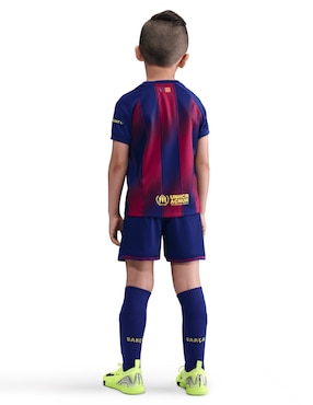 Conjunto deportivo FC Barcelona Local Nike para niño