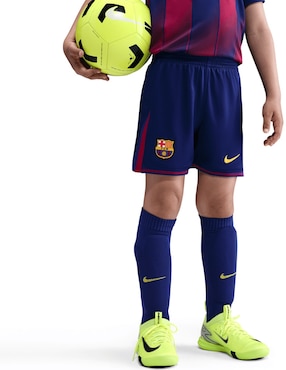 Conjunto deportivo FC Barcelona Local Nike para niño