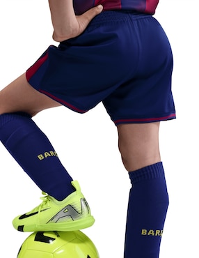 Conjunto deportivo FC Barcelona Local Nike para niño