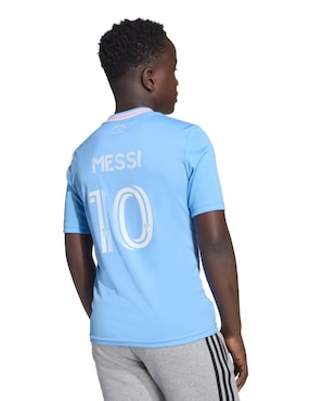 Jersey de Inter de Miami local manga corta Adidas unisex