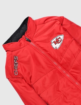 Chamarra casual Nfl Kansas City Chiefs para niño