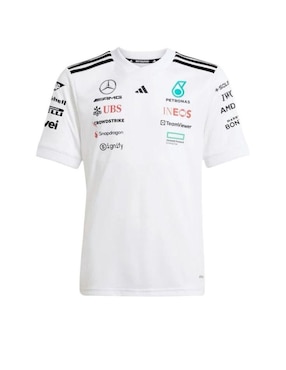 Playera deportiva para Motorsport Adidas Mercedes unisex