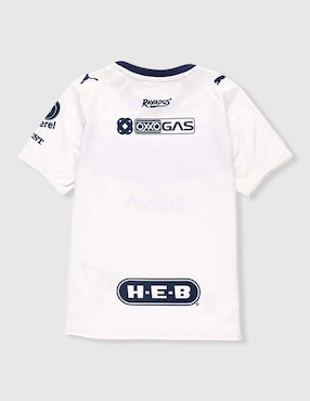 Jersey de  Rayados de Monterrey visitante manga corta Puma  para niño