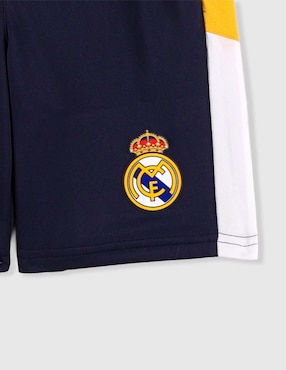 Short con bolsillos Fútbol Real Madrid para fútbol niño