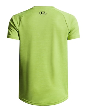 Playera deportiva para entrenamiento Under Armour UA Tech Textured SS de niño