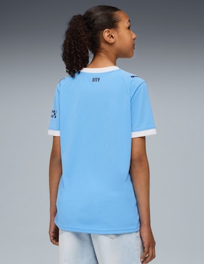 Jersey de Manchester City local manga corta Puma para niño