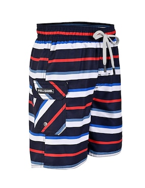Short calzón de malla integrado Fullsand Color Line para natación niño
