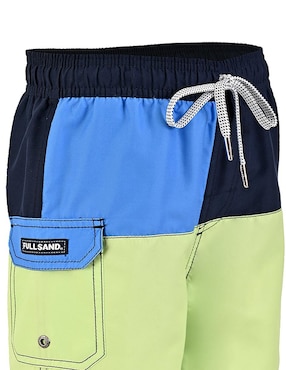 Short calzón de malla integrado Fullsand Tib Colors para natación niño