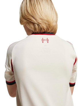 Jersey de Liverpool Football Club visitante manga corta Adidas para niño