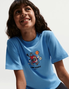 Playera deportiva para entrenamiento Nike de niña