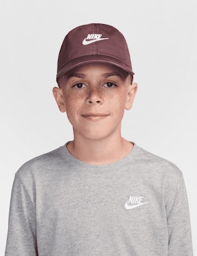 Gorra visera curva hebilla para entrenamiento Nike infantil