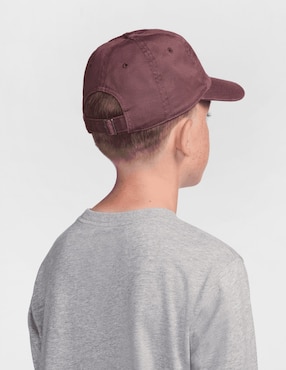 Gorra visera curva hebilla para entrenamiento Nike infantil