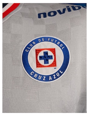 Jersey de Club de Fútbol Cruz Azul visitante manga corta Pirma unisex