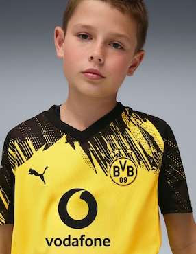 Jersey de Borussia Dortmund local manga corta Puma para niño