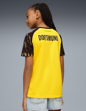 Jersey de Borussia Dortmund local manga corta Puma para niño