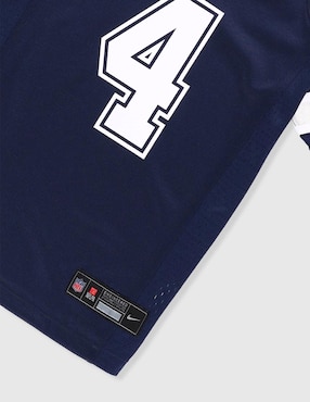 Jersey de  Dallas Cowboys local manga corta Nike  para niño
