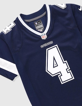 Jersey de  Dallas Cowboys local manga corta Nike  para niño