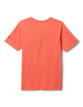 Playera deportiva para senderismo Columbia de niño