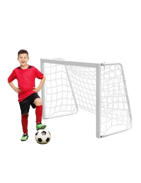Portería para fútbol con red Enersport infantil