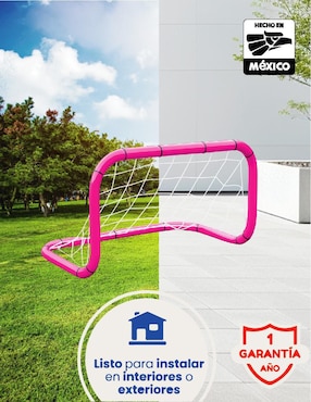 Portería para fútbol con red Enersport infantil