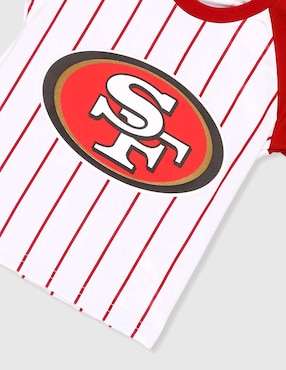 Playera deportiva para fútbol americano Nfl San Francisco 49ers de niño