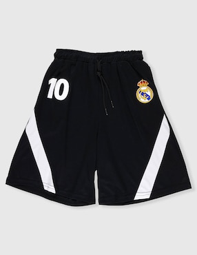 Short Equipos Internacionales Real Madrid Clud de Fútbol para fútbol niño