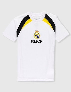 Playera deportiva para fútbol Equipos Internacionales Real Madrid Club de niño
