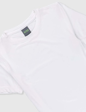 Playera deportiva para tennis X10 de niño