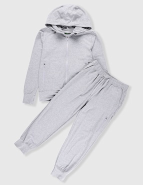 Conjunto deportivo regular X10 con jareta para niño