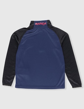 Playera deportiva para fútbol Fútbol Club barcelona para niño