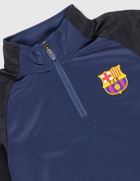 Playera deportiva para fútbol Fútbol Club barcelona para niño