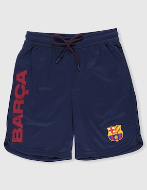 Short con bolsillos Fútbol FC Barcelona para fútbol niño