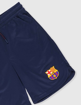 Short con bolsillos Fútbol FC Barcelona para fútbol niño