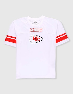 Jersey de Kansas City Chiefs tercer equipo de Patrick Mahomes manga corta Nfl para niño