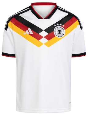 Jersey de Selección de fútbol de Alemania local manga corta Mundial Adidas para niño