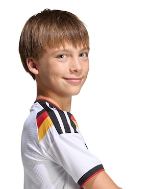 Jersey de Selección de fútbol de Alemania local manga corta Mundial Adidas para niño