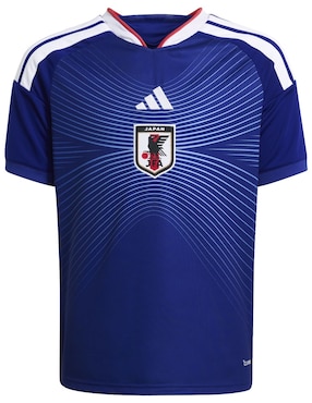Jersey de Selección de fútbol de Japón local manga corta Mundial Adidas para niño