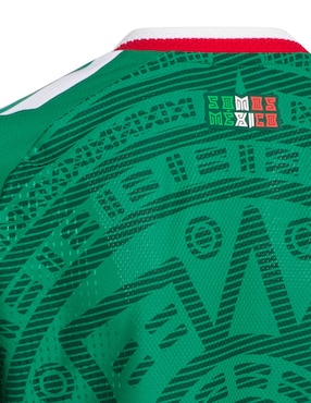 Jersey de Selección Nacional de México local Mundial Adidas para niño