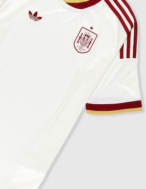 Jersey de Selección de Fútbol de España visitante manga corta Mundial Adidas game para niño