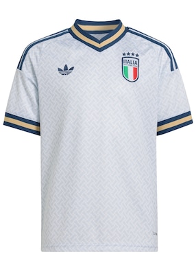 Jersey de Selección de fútbol de Italia visitante fan manga corta Mundial Adidas fan para niño