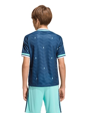 Jersey de elección de fútbol de Alemania visitante manga corta Mundial Adidas fan para niño