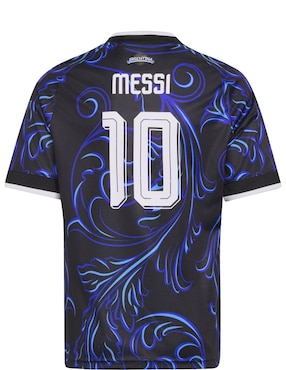 Jersey de Selección de fútbol de Argentina visitante manga corta Mundial Adidas fan para niño