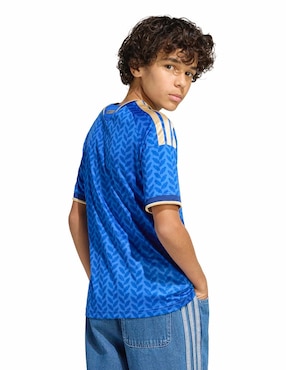Jersey de Selección de fútbol de Italia local manga corta Mundial Adidas para niño
