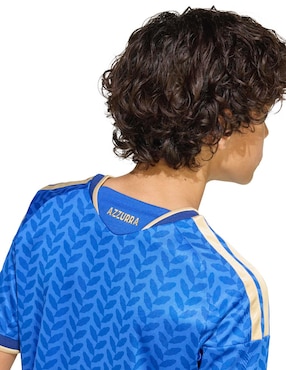 Jersey de Selección de fútbol de Italia local manga corta Mundial Adidas para niño