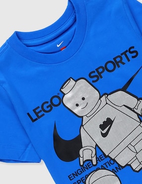 Playera deportiva para básquetbol Nike para niño