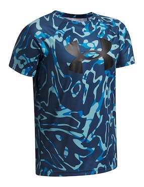 Playera deportiva para entrenamiento Under Armour UA Tech BL de niño