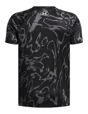 Playera deportiva para entrenamiento Under Armour Ua Tech Big Logo Printed de niño
